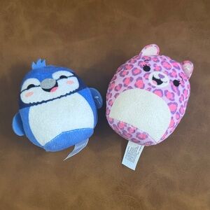 Mini 3” Squishmallow Babs & Rossi Plush Set